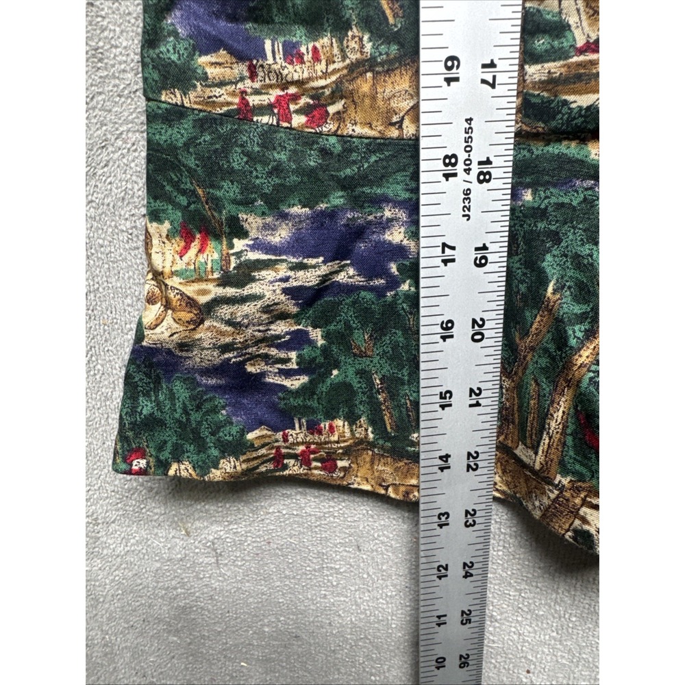Vintage‎ Lanz Originals Women's Skirt Set 10 Forest Green Maxi Pleated Country - Picture 5 of 16
